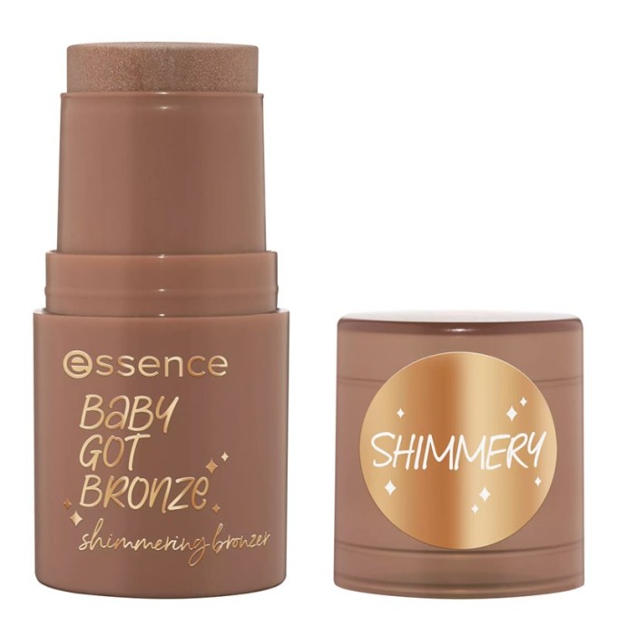 Essence Baby Got Bronze Shimmering Bronzer - blizgus pieštukinis bronzantas, 5,5 g - 20 Holiday Glow