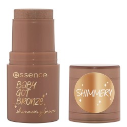 Essence Baby Got Bronze Shimmering Bronzer - blizgus pieštukinis bronzantas, 5,5 g - 20 Holiday Glow