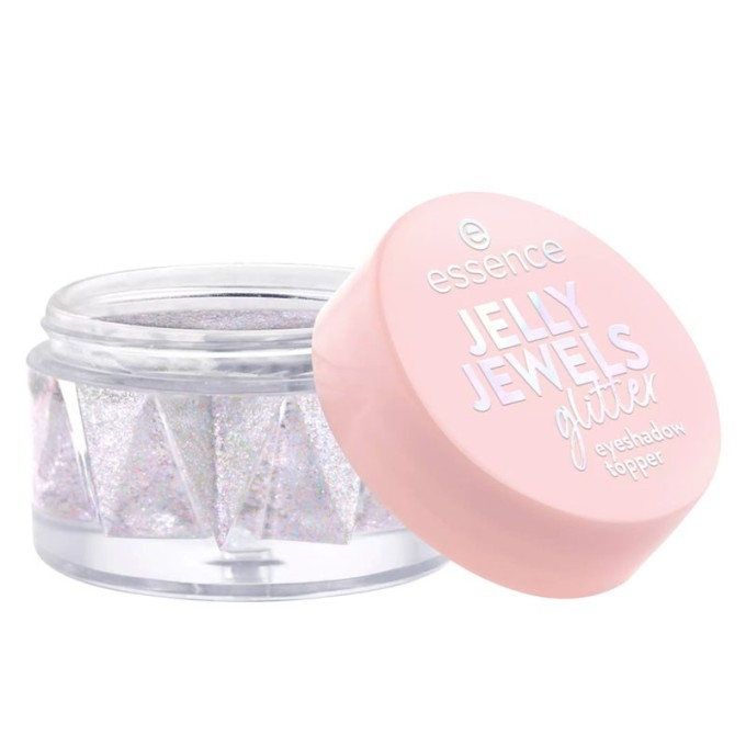 Essence Jelly Jewels Glitter Eyeshadow Topper - blizgantis akių šešėlių viršutinis sluoksnis, 4,2 g