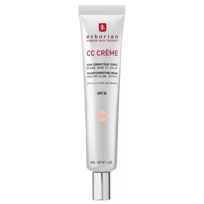 Erborian CC Colour-Correcting Cream Healthy Glow Effect SPF 30 - apsauginis CC kremas, 40 ml - Clair