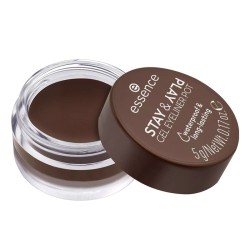Essence Stay & Play Gel Eyeliner Pot - gelinis akių apvadas, 5 g - 02 Brown