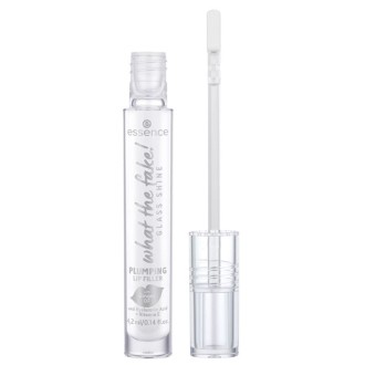 Essence What The Fake! Glass Shine Plumping Lip Filler - skaidrus putlinamasis lūpų blizgesys, 4,2