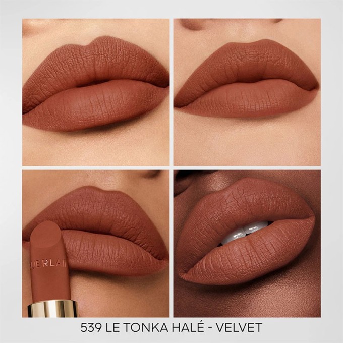 Guerlain Rouge G Velvet Lipstick - lūpų dažai, 3,5 g - 539 Le Tonka Halé