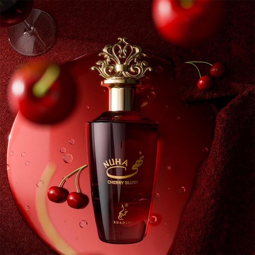 Khadlaj Nuha Cherry Blush EDP kvepalai vyrams, 85 ml