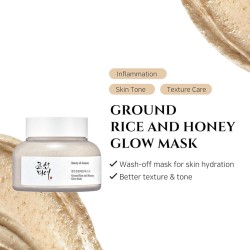 Beauty of Joseon Ground Rice and Honey Glow Mask - nuplaunamoji veido kaukė, 150 ml