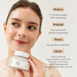 Beauty of Joseon Ground Rice and Honey Glow Mask - nuplaunamoji veido kaukė, 150 ml