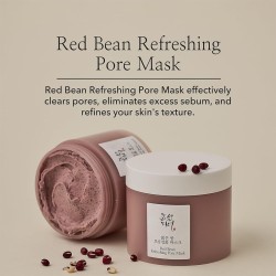 Beauty of Joseon Red Bean Refreshing Pore Mask - gaivinamoji kaukė, 140 ml