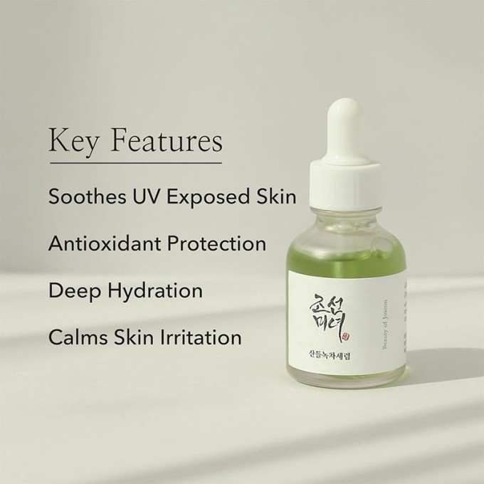 Beauty of Joseon Green Tea + Panthenol Calming Serum - raminamasis serumas, 30 ml