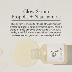 Beauty of Joseon Glow Propolis Brightening Serum - veido serumas su propoliu ir niacinamidu, 30 ml