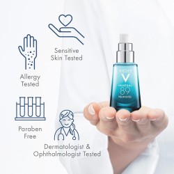 Vichy Mineral 89 Hyaluron-Booster Eye Cream - paakių serumas, 15 ml