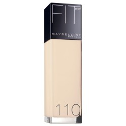 Maybelline FIT me Makeup SPF 18 - makiažo pagrindas, 30 ml - 110 Porcelain Light