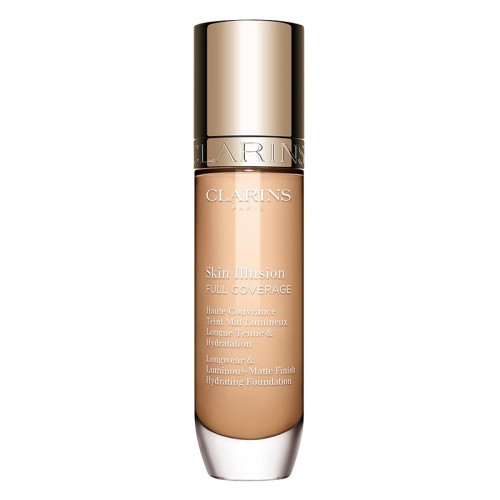Clarins Skin Illusion Full Coverage Hydrating Foundation - makiažo pagrindas, 30 ml - 105N