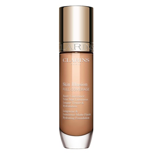 Clarins Skin Illusion Full Coverage Hydrating Foundation - makiažo pagrindas, 30 ml - 107C