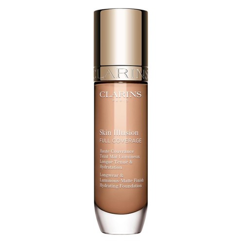 Clarins Skin Illusion Full Coverage Hydrating Foundation - makiažo pagrindas, 30 ml - 109C