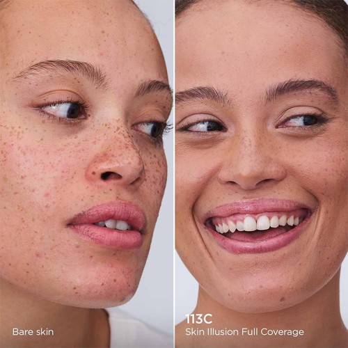 Clarins Skin Illusion Full Coverage Hydrating Foundation - makiažo pagrindas, 30 ml - 113C