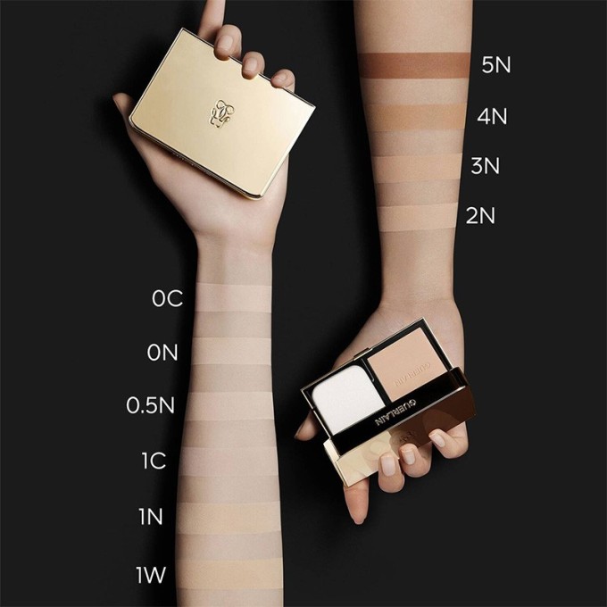 Guerlain Parure Gold Skin Control Hight Perfection Matte Compact Foundation - kompaktinis makiažo