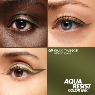 Make Up For Ever Aqua Resist Color Ink Eyeliner - vandeniui atsparus skystas akių pieštukas, 2 ml - 2