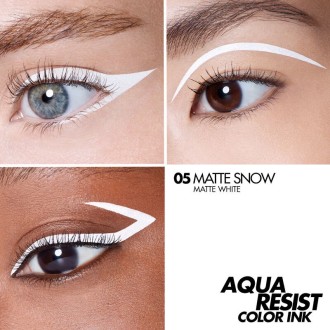 Make Up For Ever Aqua Resist Color Ink Eyeliner - vandeniui atsparus skystas akių pieštukas, 2 ml - 2