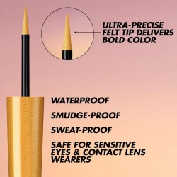 Make Up For Ever Aqua Resist Color Ink Eyeliner - vandeniui atsparus skystas akių pieštukas, 2 ml -