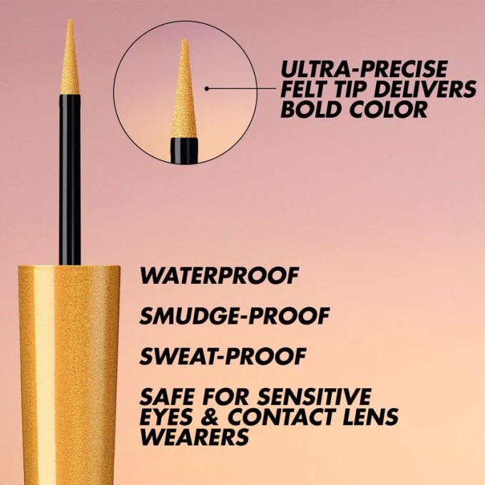 Make Up For Ever Aqua Resist Color Ink Eyeliner - vandeniui atsparus skystas akių pieštukas, 2 ml -