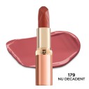 L´Oréal Color Riche Les Nus - Moisturizing Lipstick - drėkinamieji lūpų dažai, 3.6 g - 179 Decadent