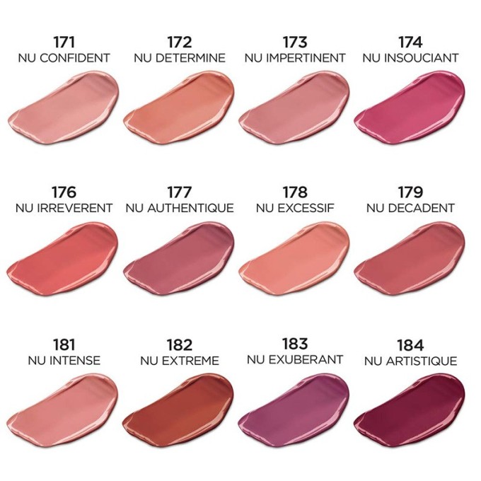 L´Oréal Color Riche Les Nus - Moisturizing Lipstick - drėkinamieji lūpų dažai, 3.6 g - 179 Decadent