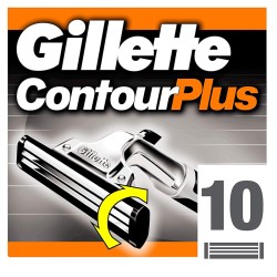 Gillette Contour Plus - Spare blades 10 pcs