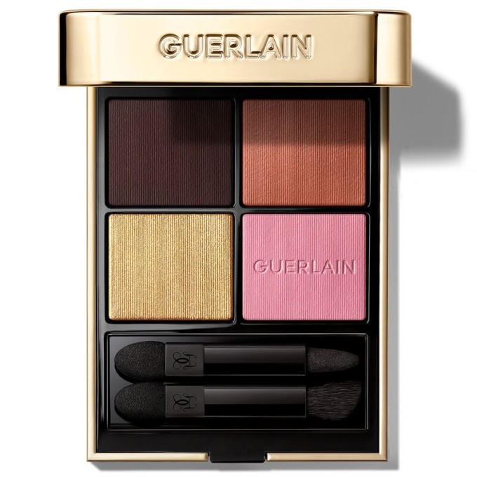 Guerlain Ombres G Eyeshadow Quad - 4 spalvų akių šešėlių paletė, 6 g - 555 Metal Butterfly