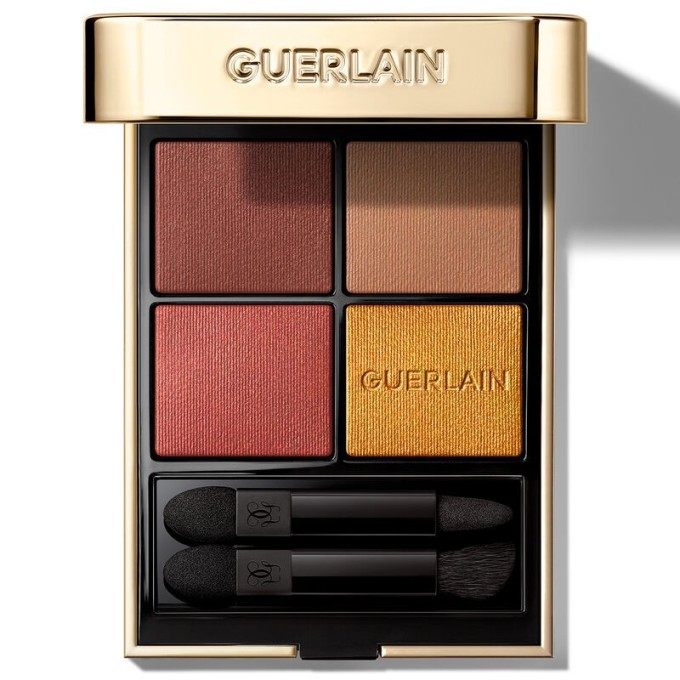 Guerlain Ombres G Eyeshadow Quad - 4 spalvų akių šešėlių paletė, 6 g - 214 Exotic Orchid