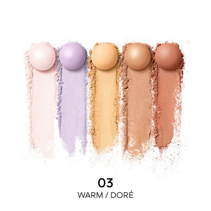 Guerlain Meteorites Light Revealing Pearls of Powder - pudros rutuliukai, 20 g - 03 Warm