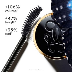 Guerlain Noir G 24h Intense Volume & Curl Mascara - blakstienų tušas, 6,5 g - 01 Noir