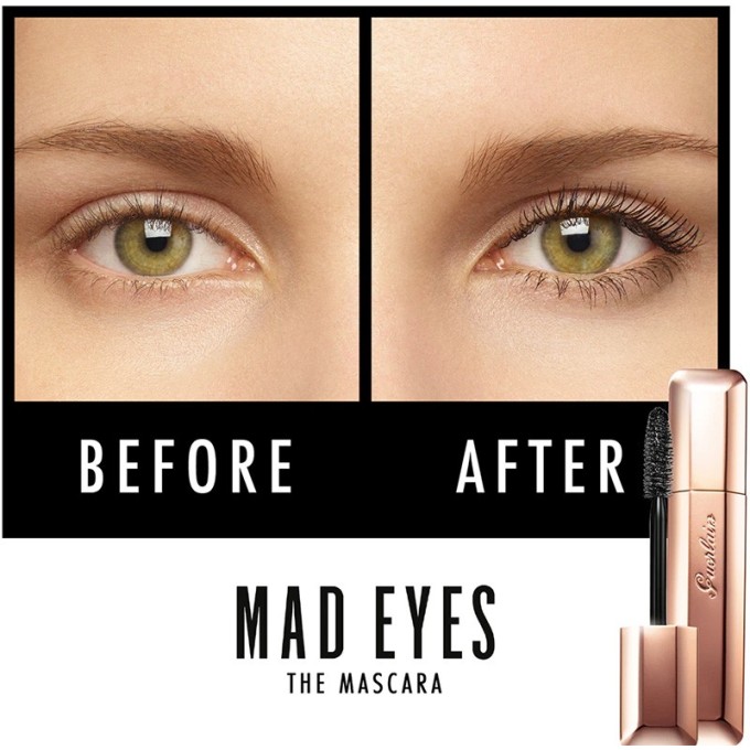 Guerlain Mad Eyes Buildable Volume Mascara - blakstienų tušas suteikiantis apimties, 8.5 ml - 01
