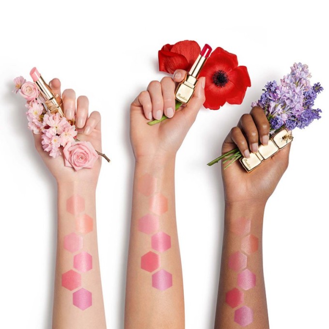 Guerlain KissKiss Bee Glow - tonuotas lūpų balzamas, 3,2 g - 258 Rose Glow