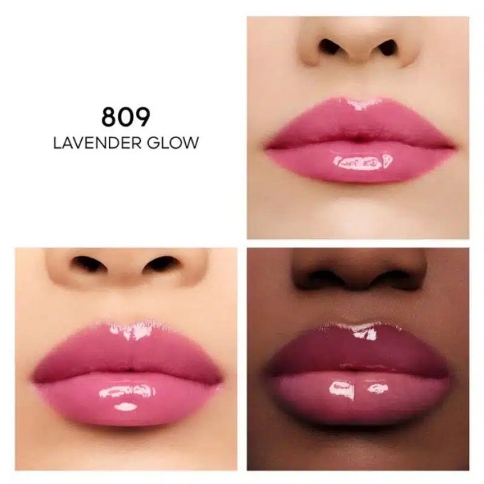 Guerlain KissKiss Bee Glow - tonuotas lūpų balzamas, 3,2 g - 809 Lavender Glow