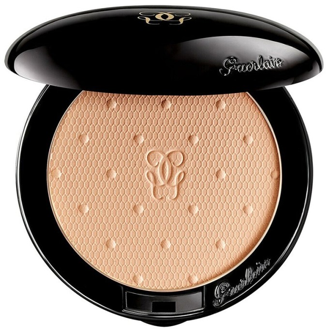 Guerlain Les Voilettes Compacte Transparente Powder - kompaktinė pudra, 6,5 g - 03 Medium