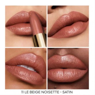 Guerlain Rouge G De Guerlain Satin Lipstick - satininiai lūpų dažai, 3,5 g - 11 Le Beige Noisette 2