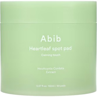 Abib Calming Touch Heartleaf Spot Pad - raminančios tonizuojančios pagalvėlės, 80 vnt.
