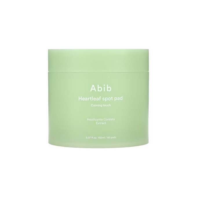 Abib Calming Touch Heartleaf Spot Pad - raminančios tonizuojančios pagalvėlės, 80 vnt.