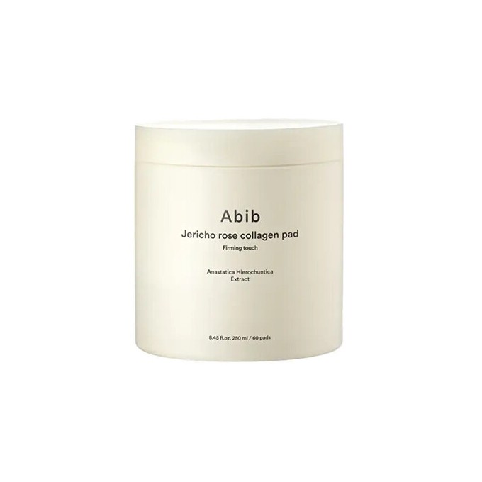 Abib Firming Touch Jericho Rose Collagen Pad - drėkinamosios toniko pagalvėlės su kolagenu, 60 vnt.