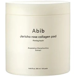 Abib Firming Touch Jericho Rose Collagen Pad - drėkinamosios toniko pagalvėlės su kolagenu, 60 vnt.