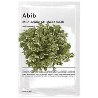 Abib Jericho Rose Fit Mild Acidic pH Sheet Mask - drėkinanti lakštinė kaukė, 30 ml