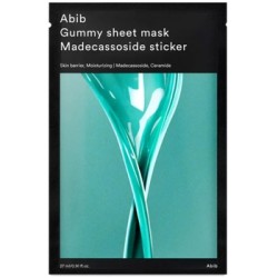Abib Madecassoside Sticker Gummy Sheet Mask - drėkinamoji lakštinė kaukė, 27 ml