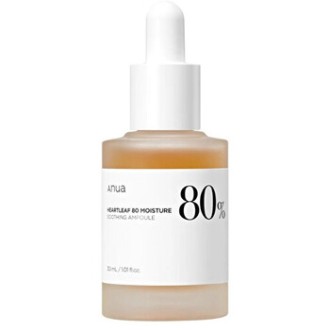 Anua Heartleaf 80% Soothing Ampoule - raminantis veido serumas, 30 ml