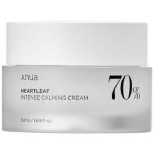 Anua Heartleaf Intense Calming Cream - intensyviai raminantis odos kremas, 50 ml