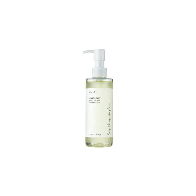 Anua Heartleaf Pore Control Cleansing Oil - valomasis aliejus probleminei odai, 200 ml
