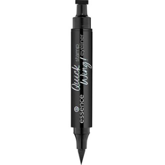 Essence Quick Wing! Stamp Eyeliner - akių pieštukas 2 viename, 3,5 ml - 001