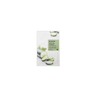 Mizon 3D Face Mask with Cucumber for Joyful Time (Essence Mask Cucumber) - veido kaukė, 23 g