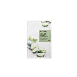 Mizon 3D Face Mask with Cucumber for Joyful Time (Essence Mask Cucumber) - veido kaukė, 23 g