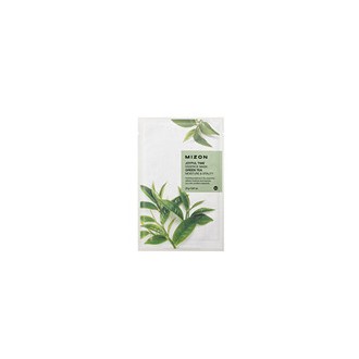 Mizon Joyful Time Face Mask with Green Tea for Hydration and Vitality - veido kaukė, 23 g