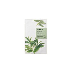 Mizon Joyful Time Face Mask with Green Tea for Hydration and Vitality - veido kaukė, 23 g